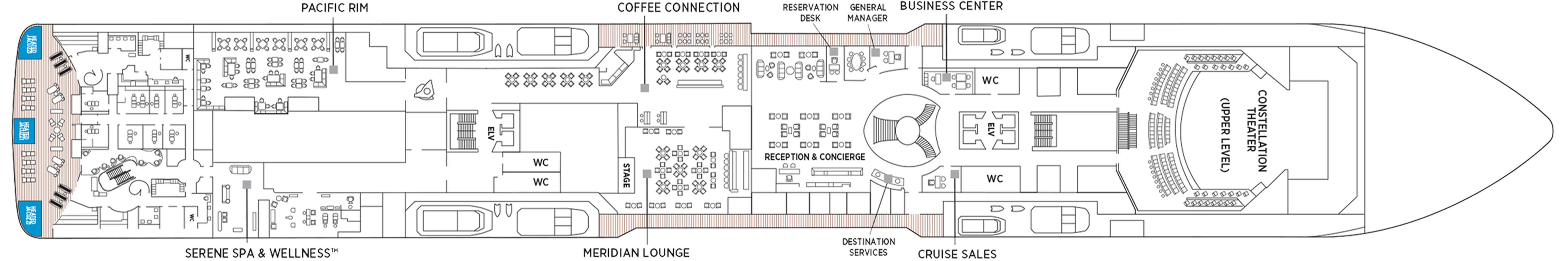 Regent Seven Seas Cruises Seven Seas Grandeur Deck 5.png